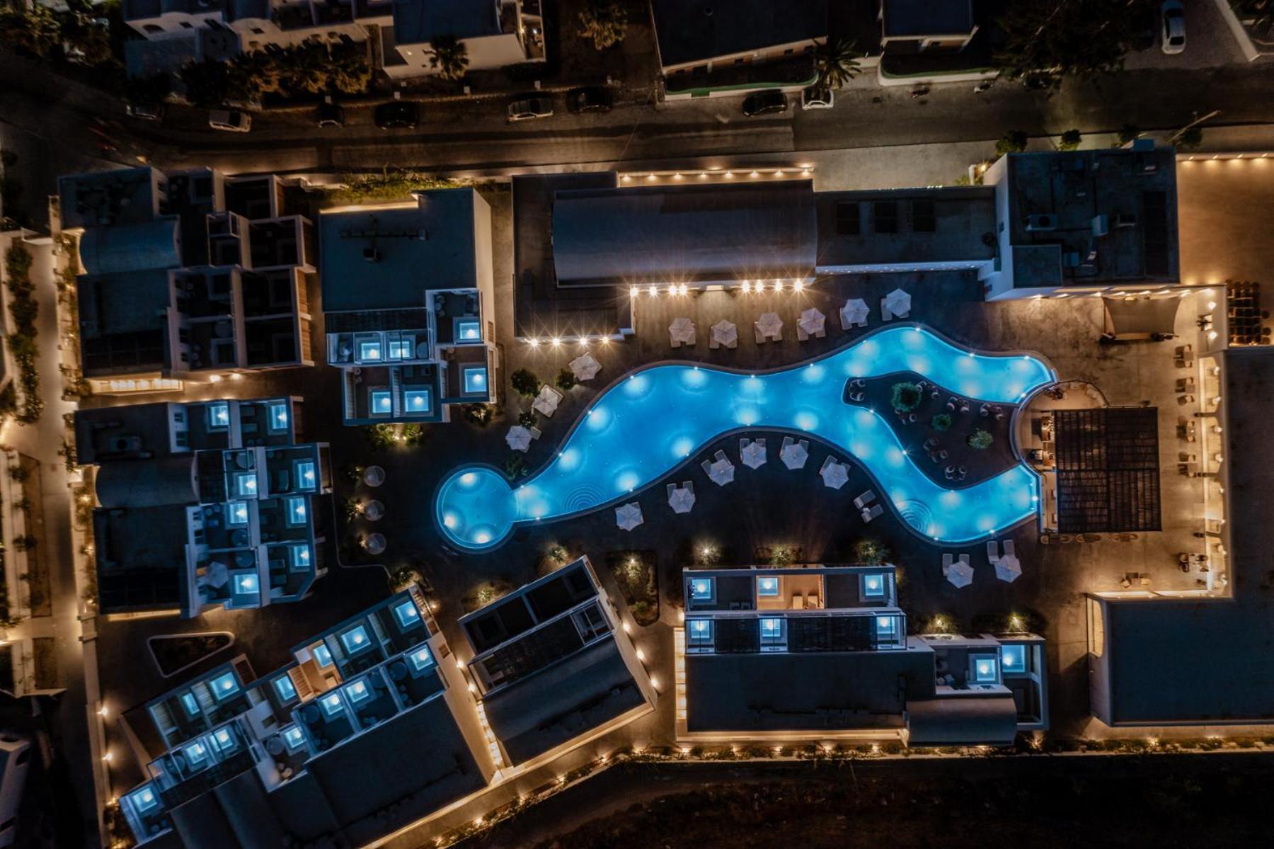 Hotel Meltemi Blu - Adults Only Perissa  Zewnętrze zdjęcie